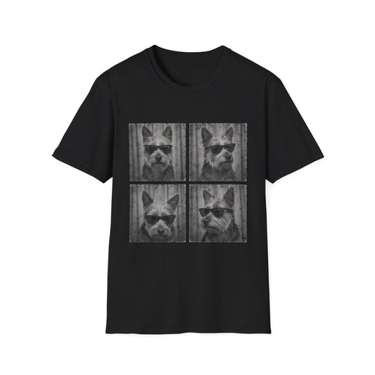 Australian Terrier Photo Booth Tee - Black