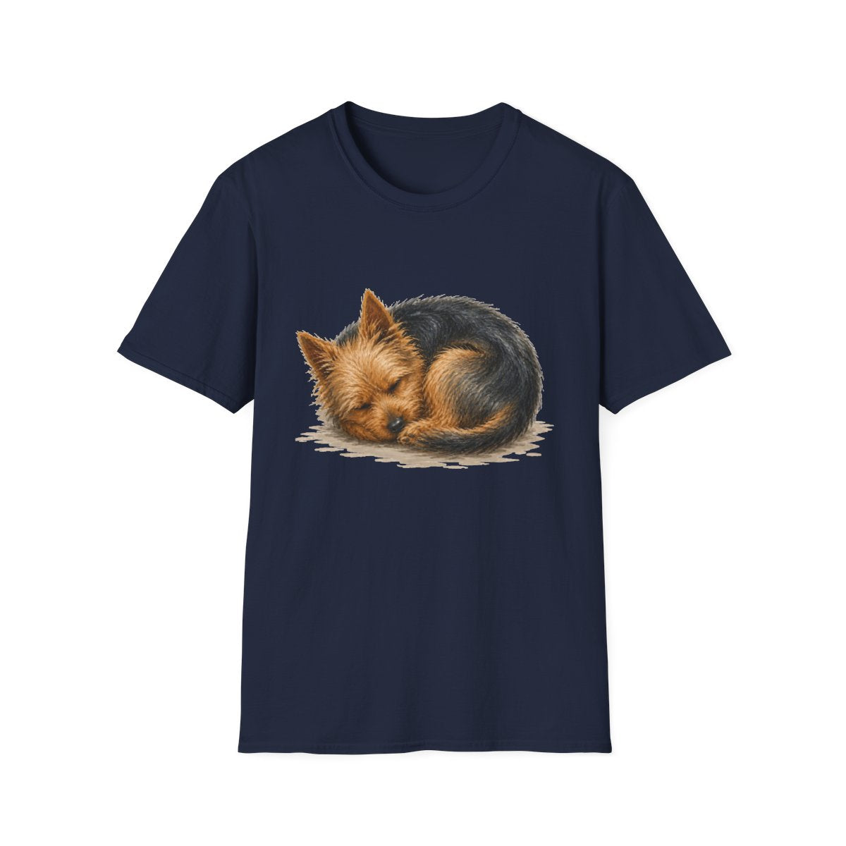 Australian Terrier Rest At Last Tee - Navy