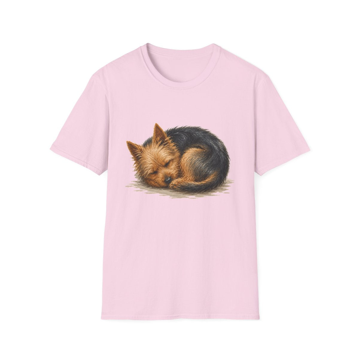 Australian Terrier Rest At Last Tee - Light Pink