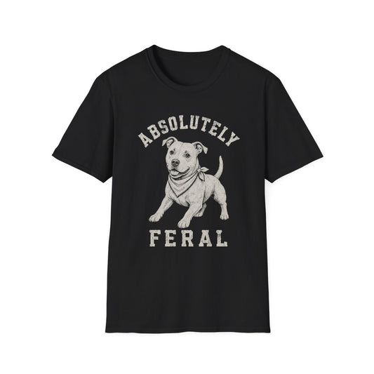 Bandana American Staffordshire Terrier Tee - Black