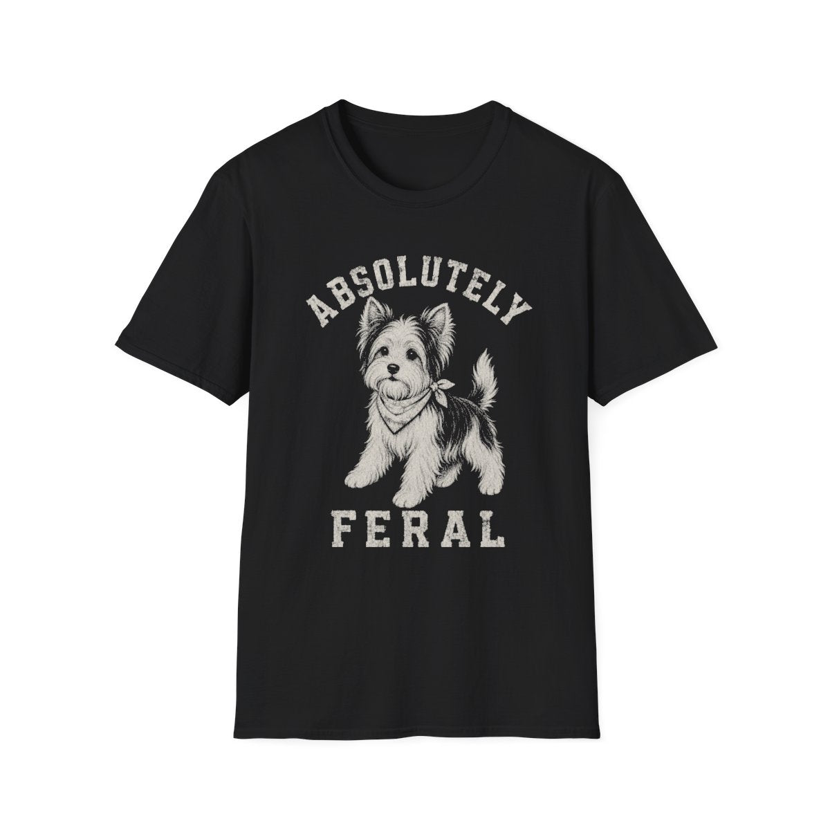 Bandana Biewer Terrier Tee - Black