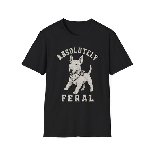 Bandana Bull Terrier Tee - Black