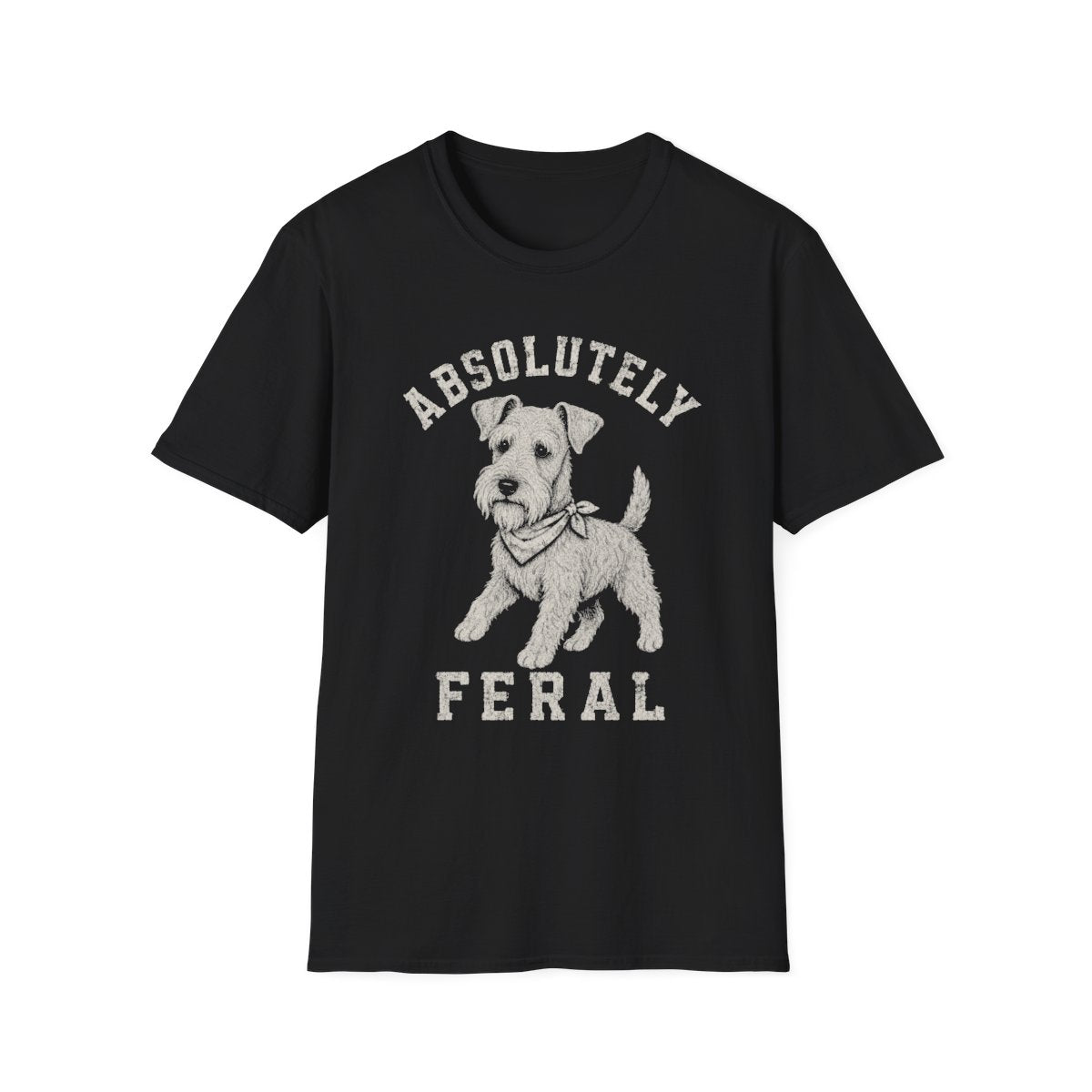 Bandana Cesky Terrier Tee - Black