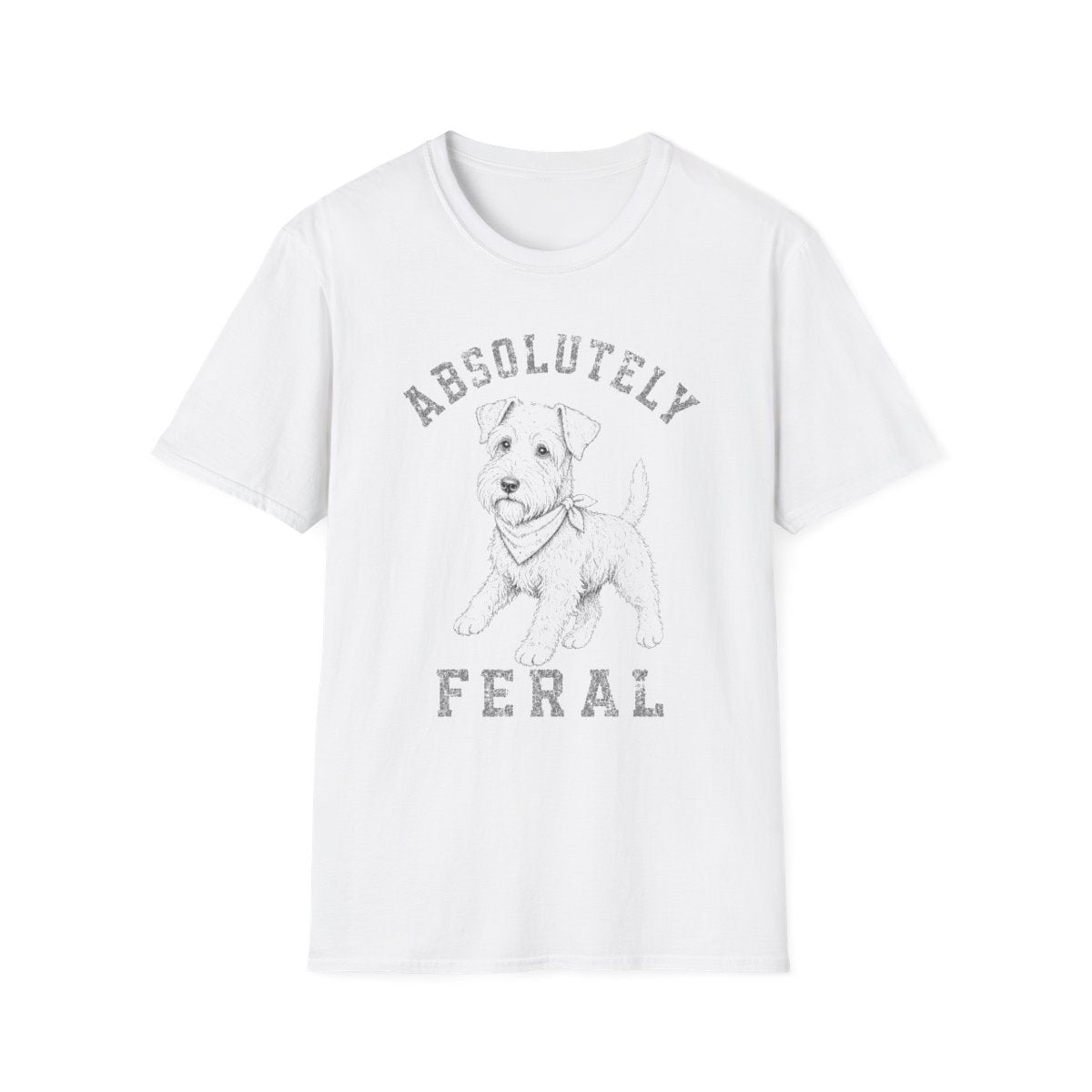 Bandana Cesky Terrier Tee - White