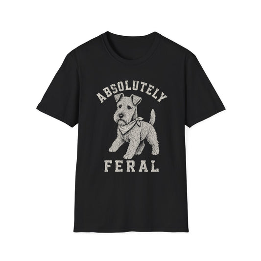 Bandana Dandie Dinmont Terrier Tee - Black