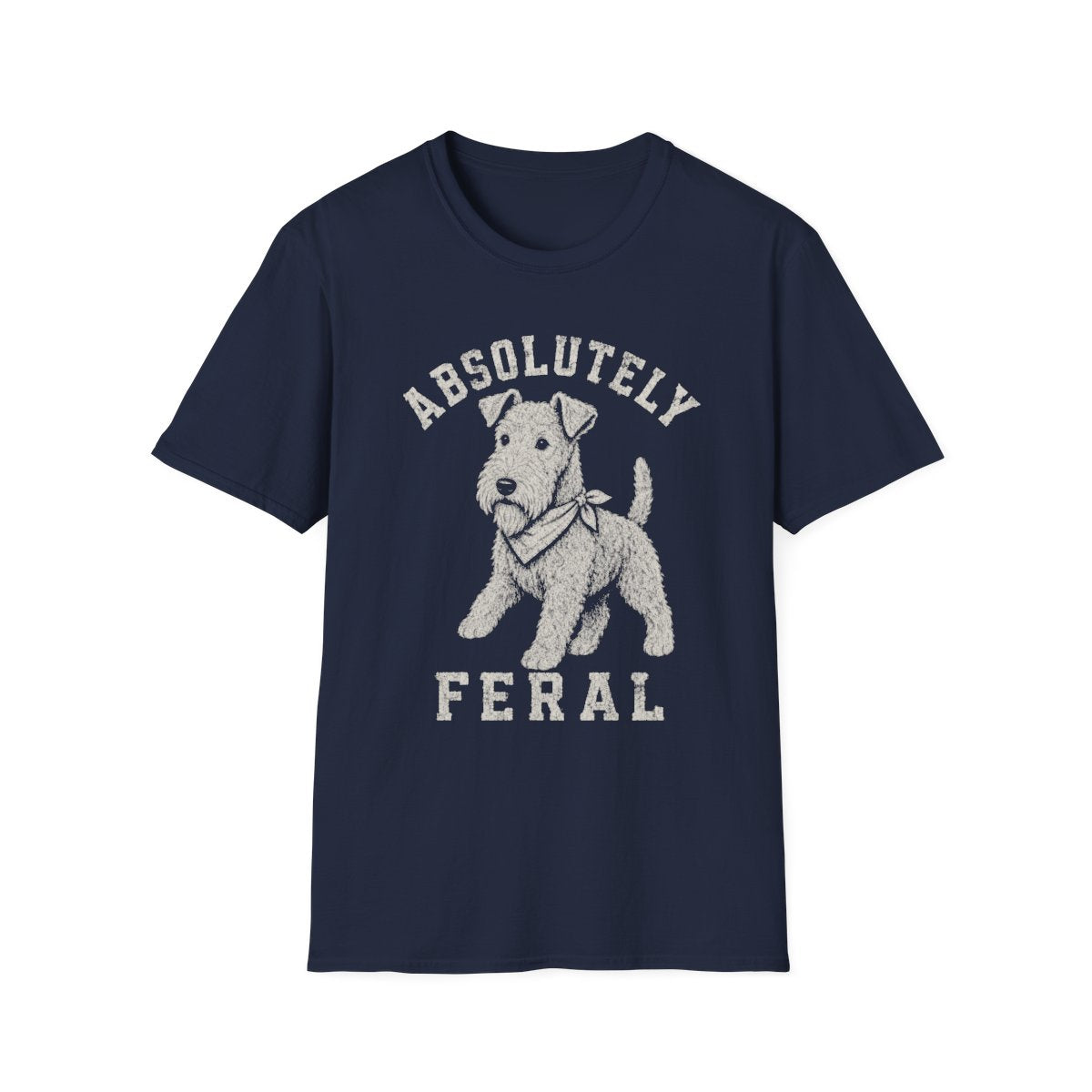 Bandana Kerry Blue Terrier Tee - Navy