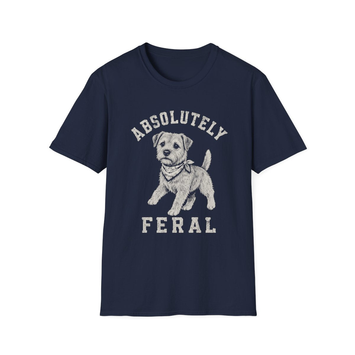 Bandana Parson Russell Terrier Tee - Navy