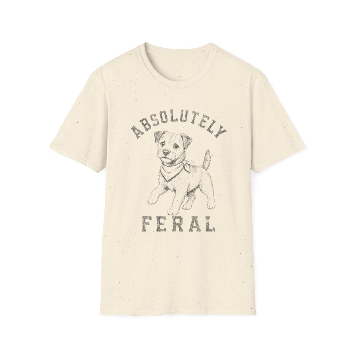 Bandana Parson Russell Terrier Tee - Natural