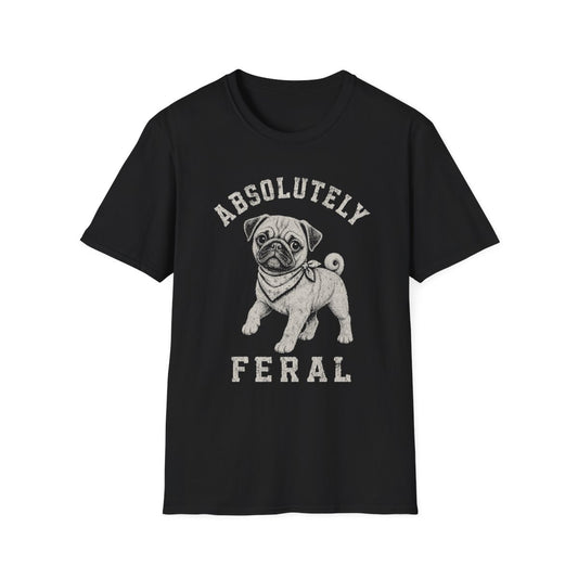 Bandana Pug Tee - Black