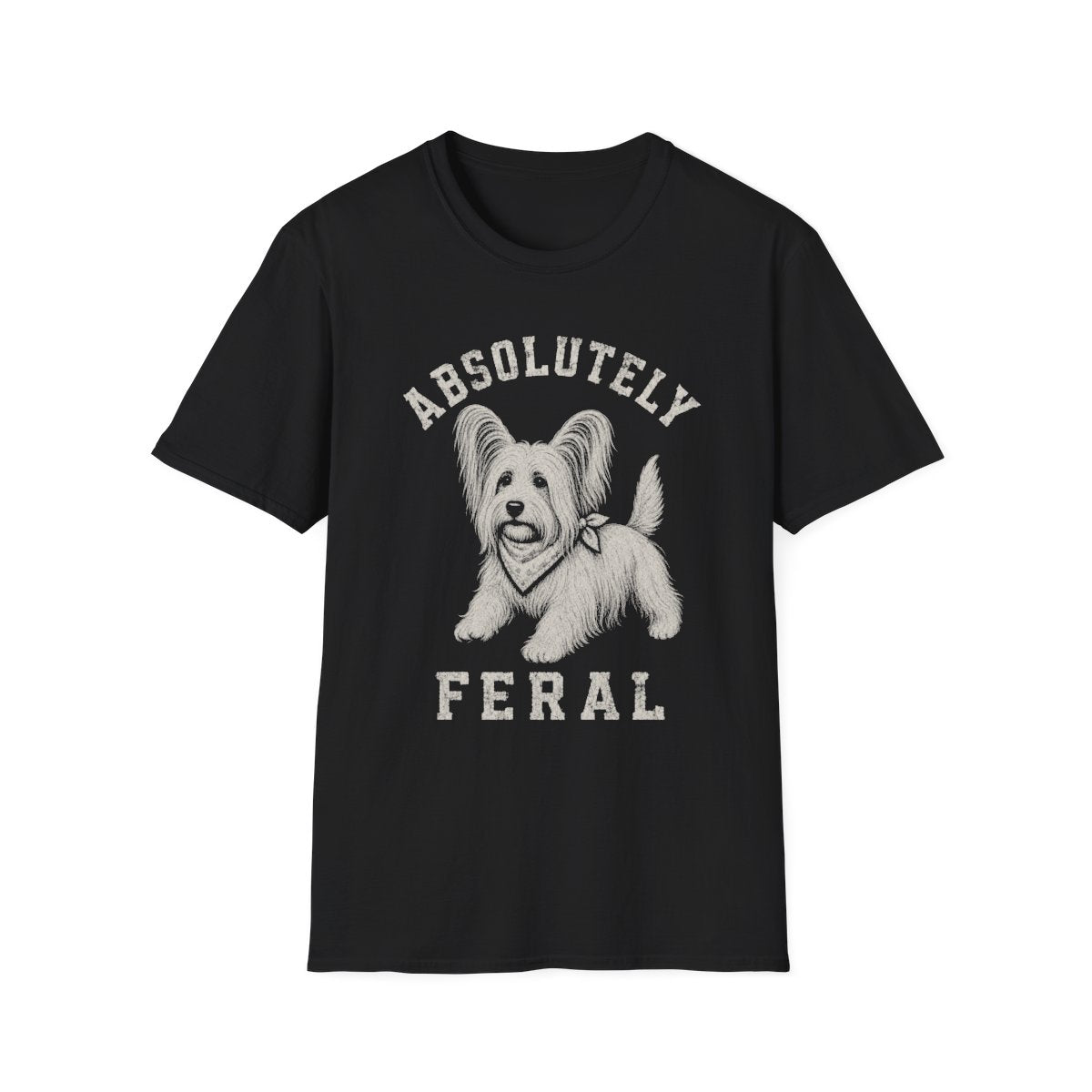 Bandana Skye Terrier Tee - Black