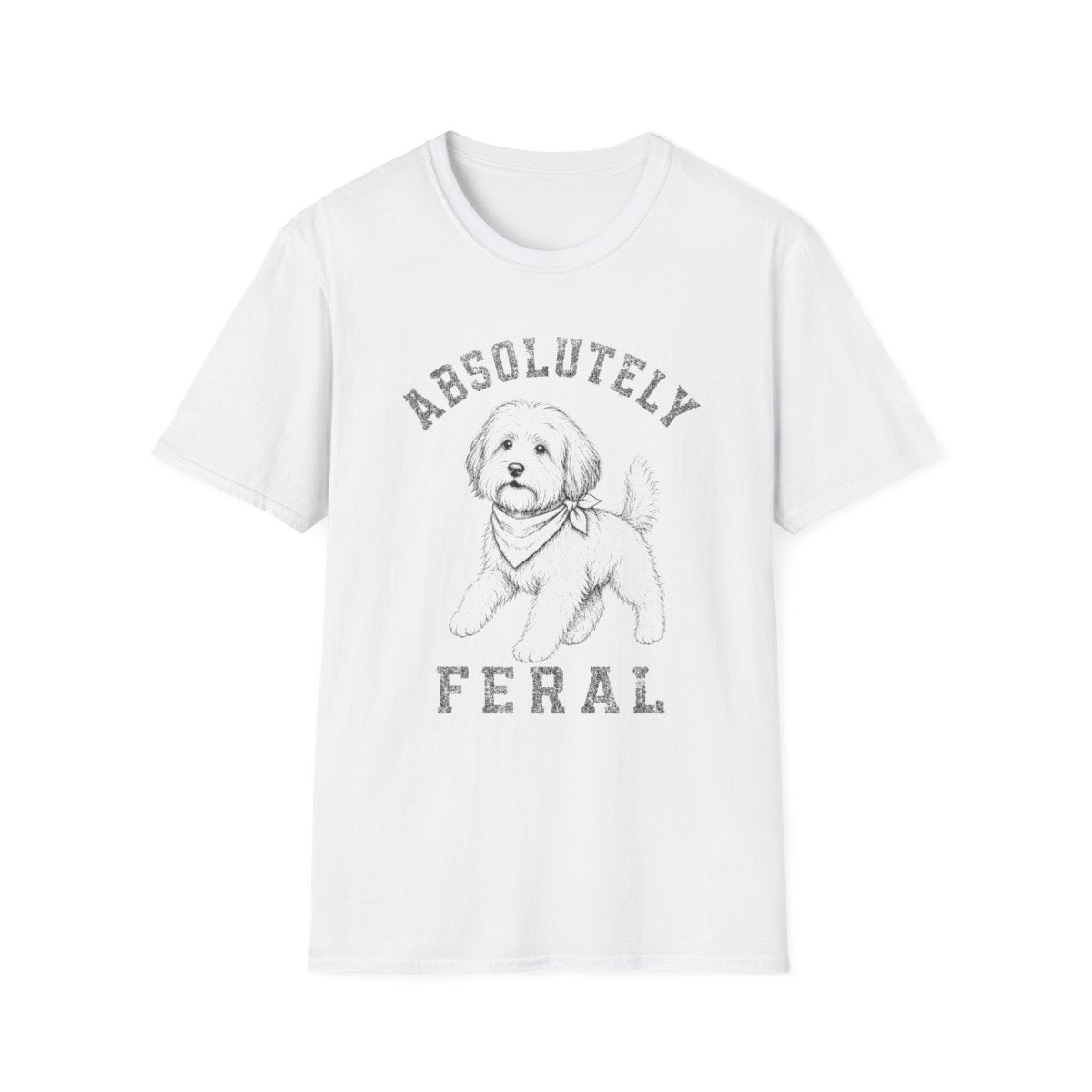 Bandana Tibetan Terrier Tee - White