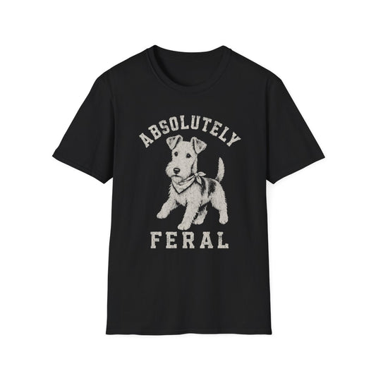 Bandana Wire Fox Terrier Tee - Black