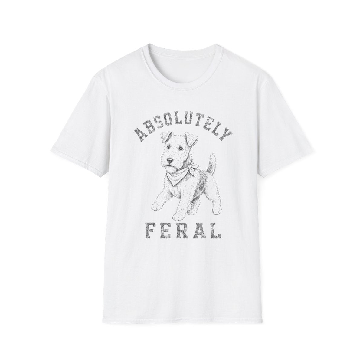 Bandana Yorkshire Terrier Tee - White