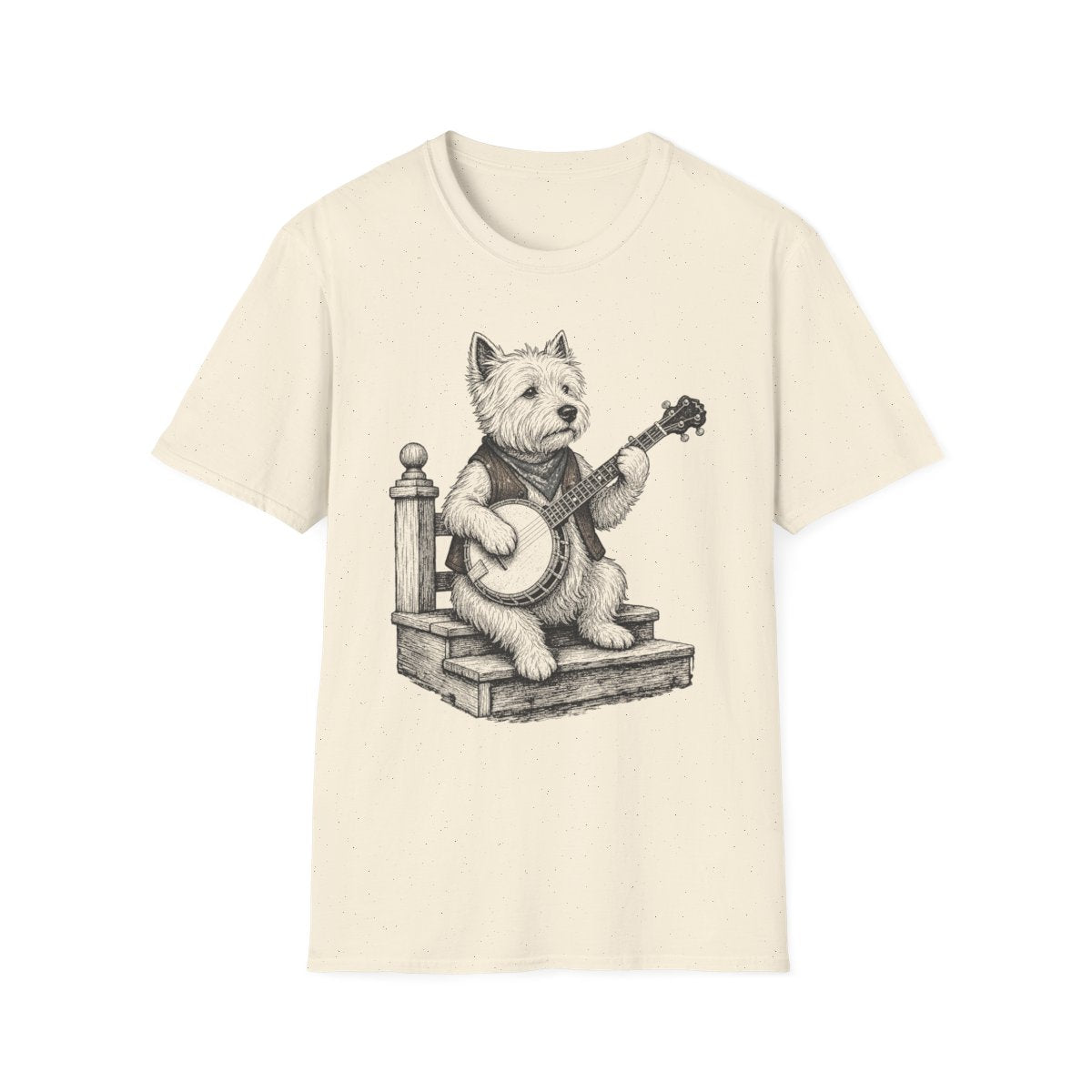 Banjo Westie Tee - Natural