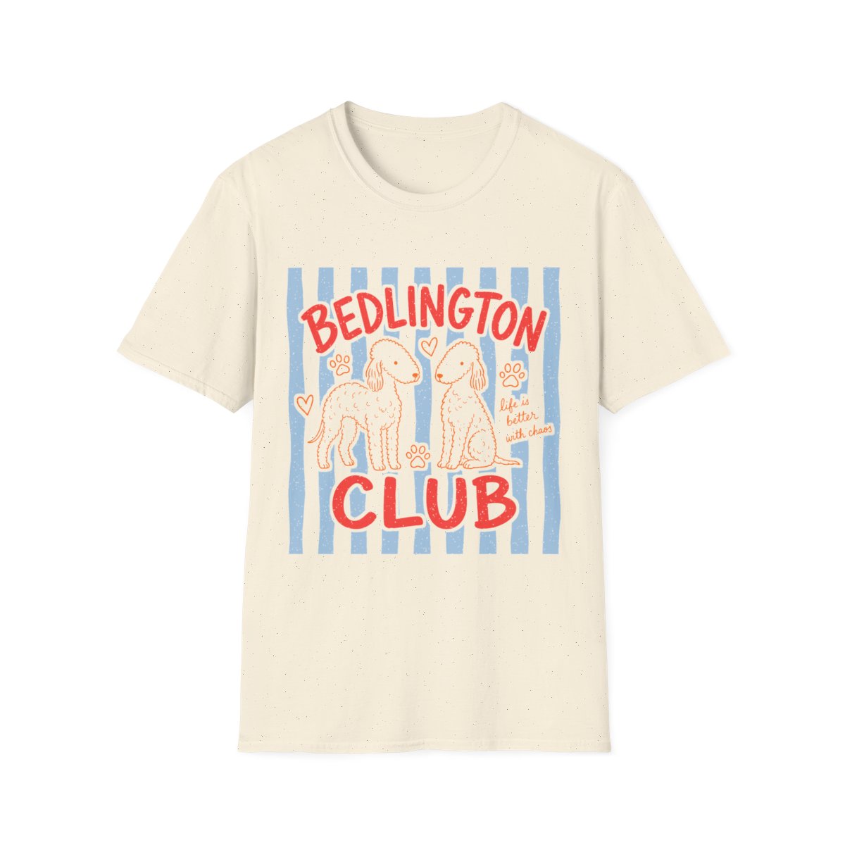 Bedlington Club Tee - Natural