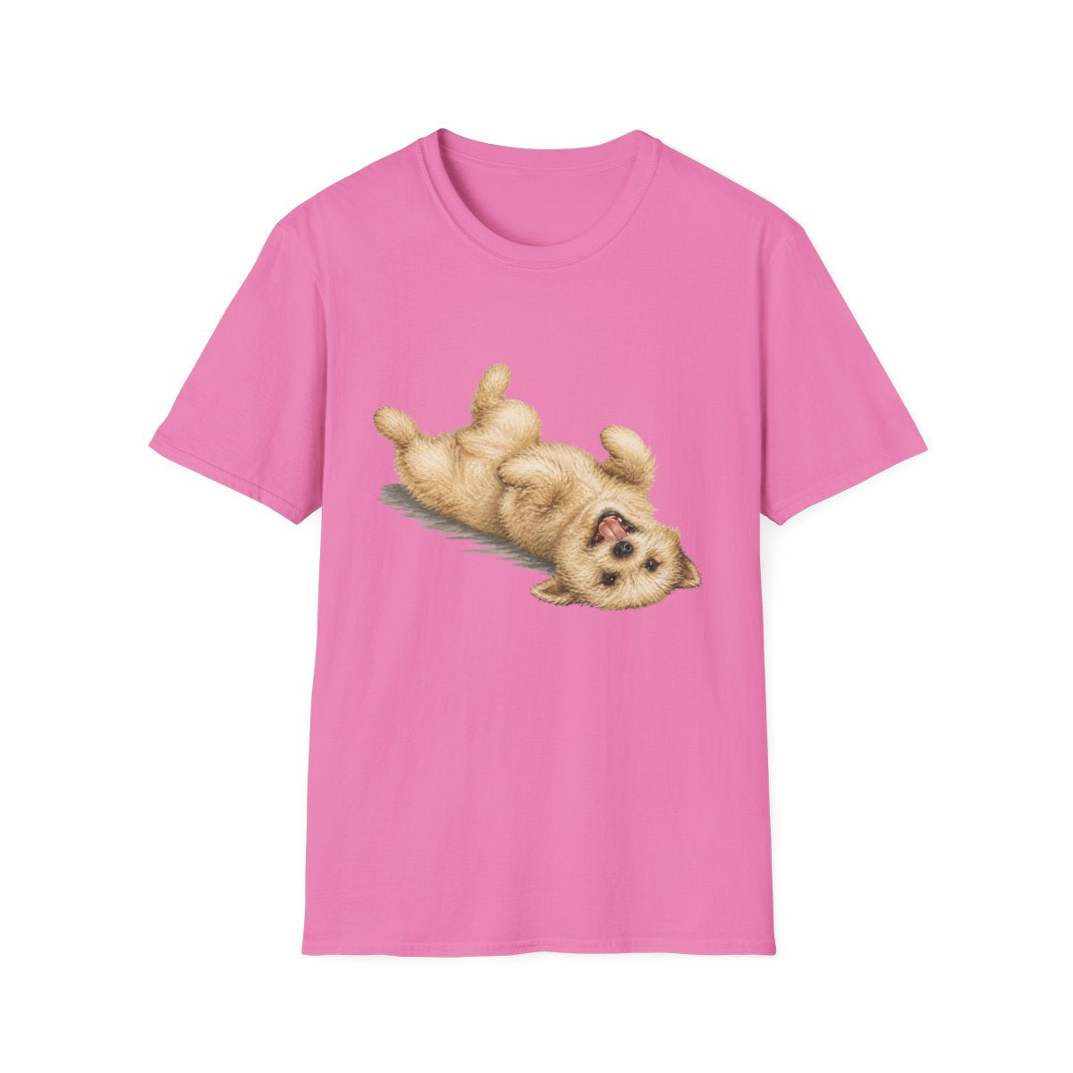 Belly Rubs Glen of Imaal Terrier Tee - Azalea