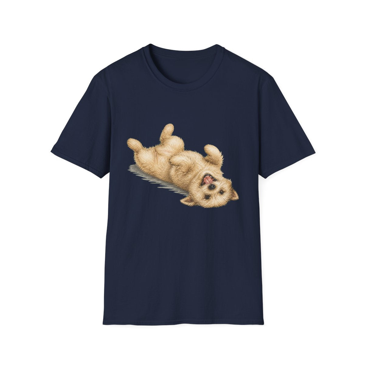 Belly Rubs Glen of Imaal Terrier Tee - Navy
