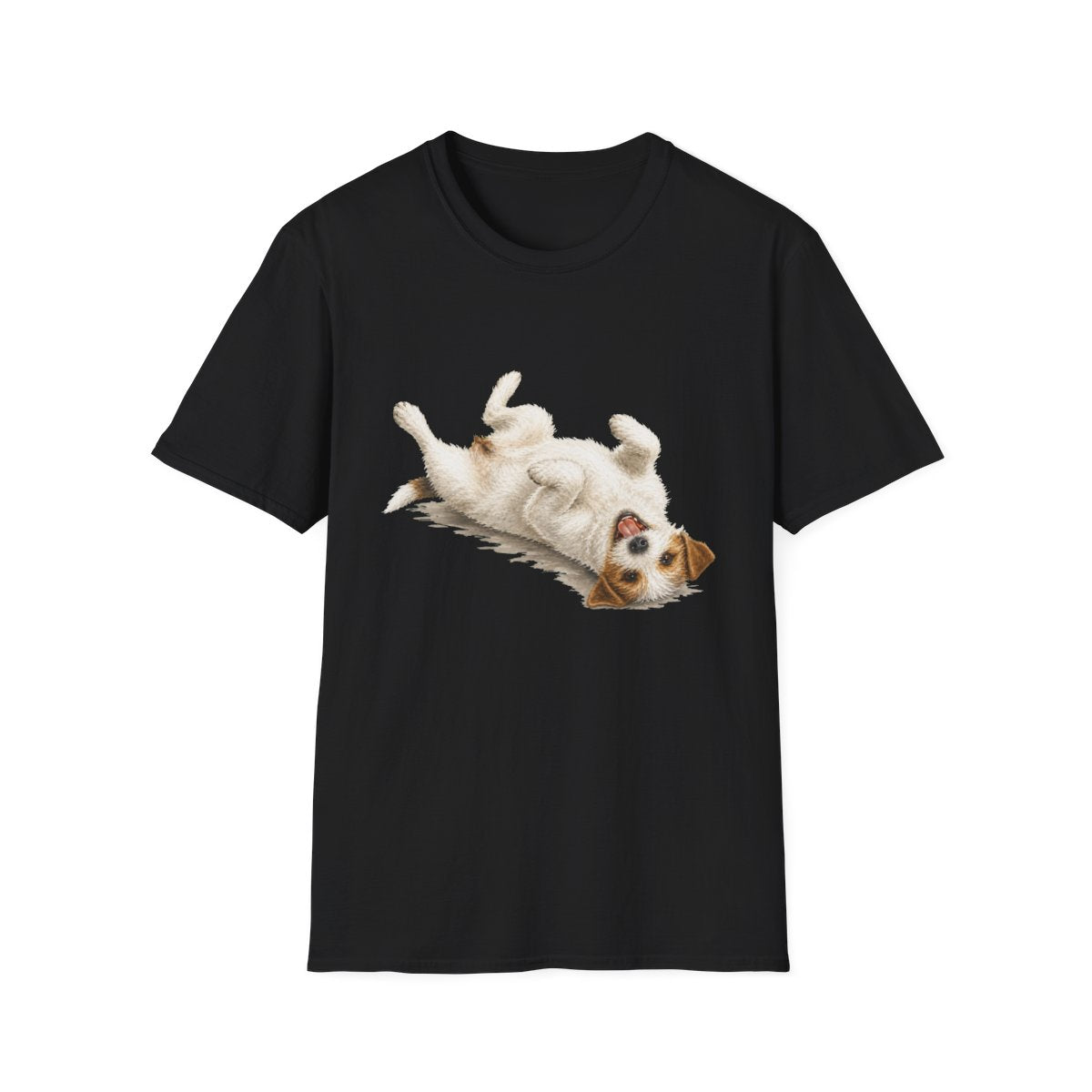 Belly Rubs Parson Russell Terrier Tee - Black