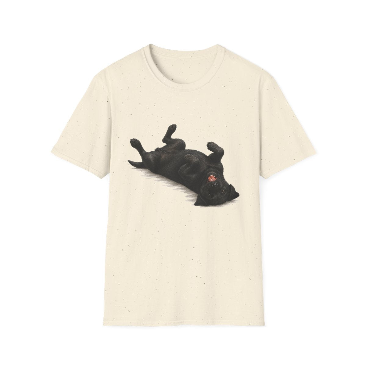 Belly Rubs Patterdale Terrier Tee - Natural