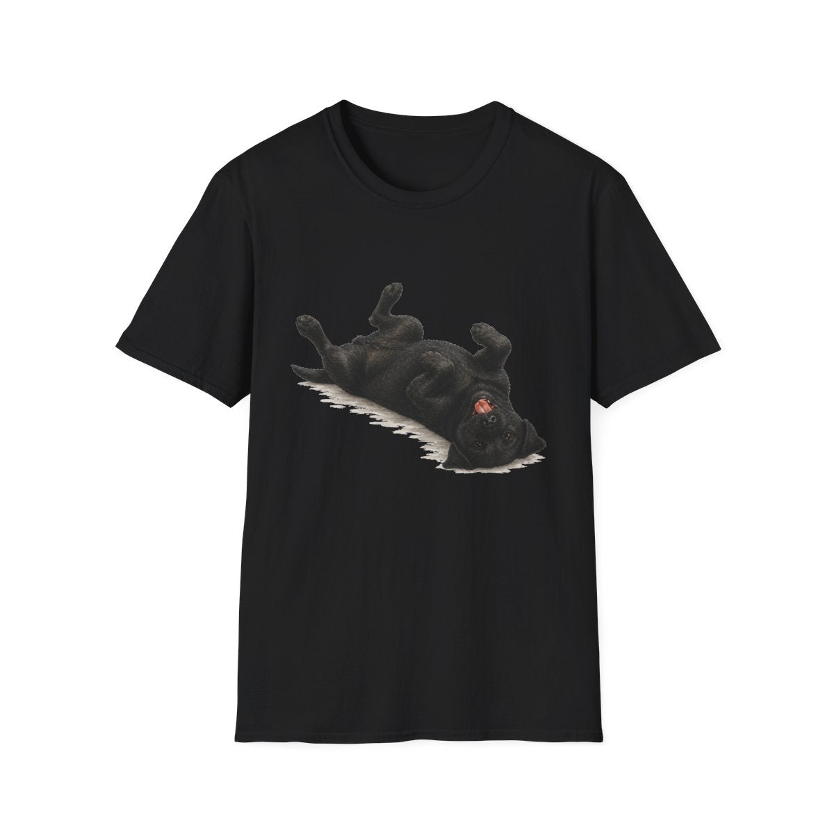 Belly Rubs Patterdale Terrier Tee - Black