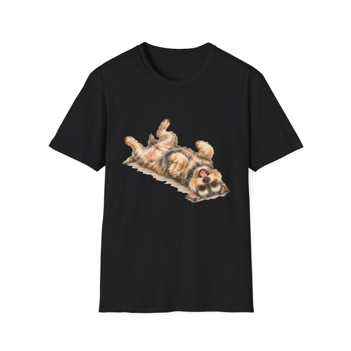 Belly Rubs Schnauzer Tee - Black