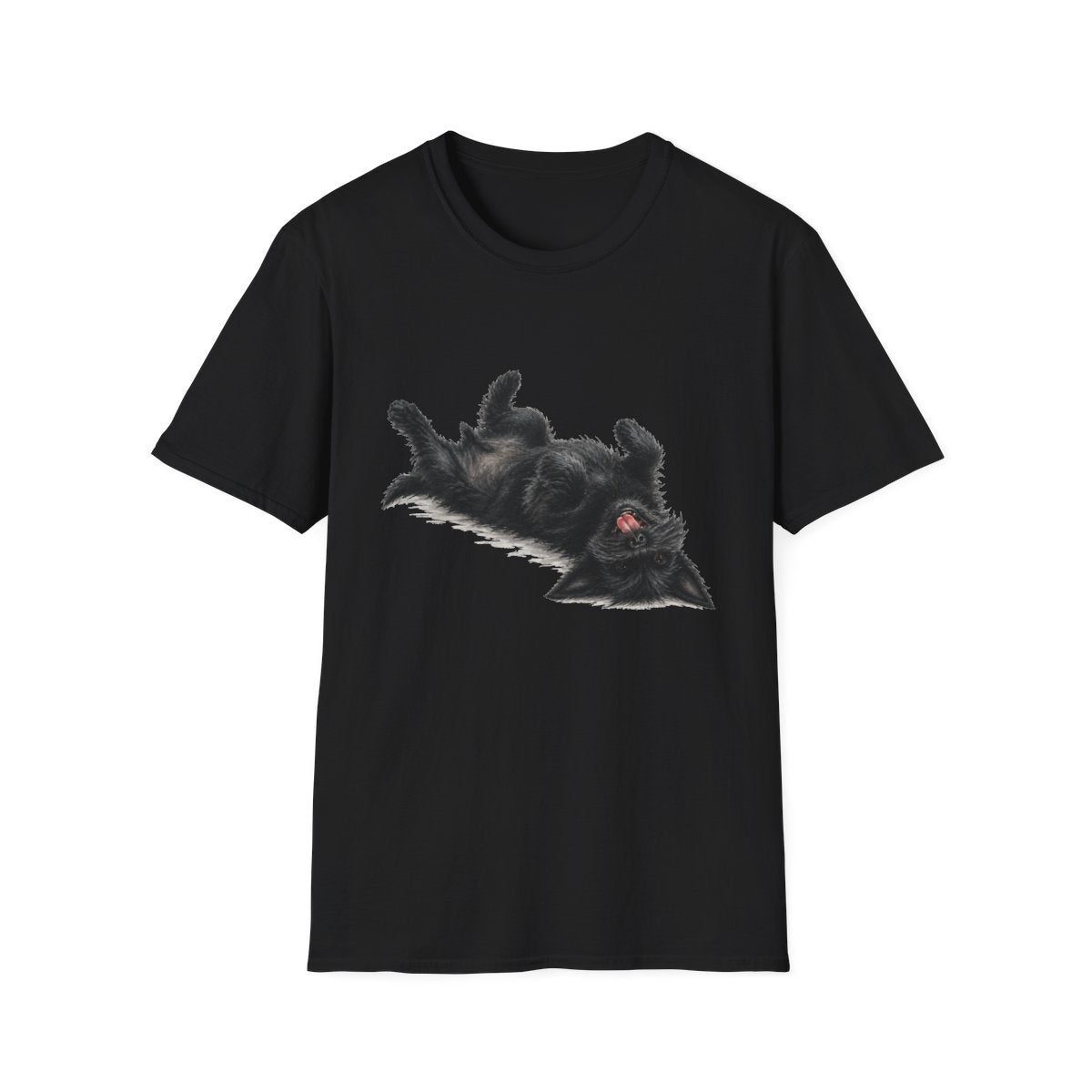 Belly Rubs Scottish Terrier Tee - Black