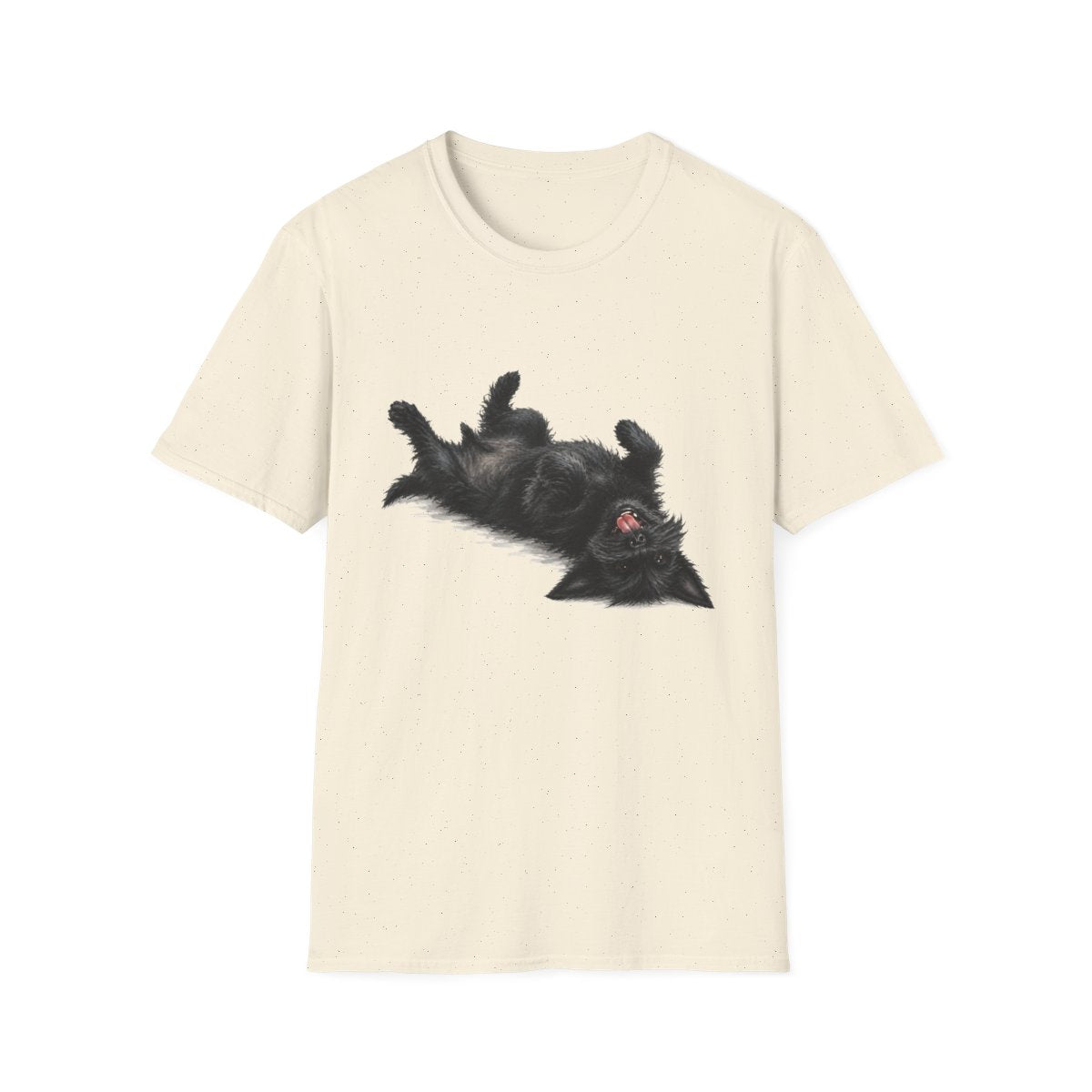 Belly Rubs Scottish Terrier Tee - Natural