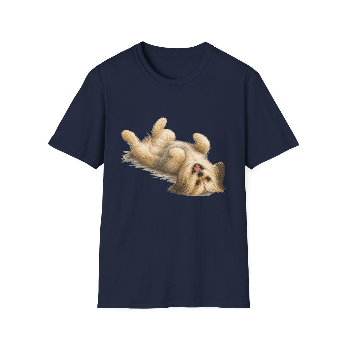 Belly Rubs Skye Terrier Tee - Navy