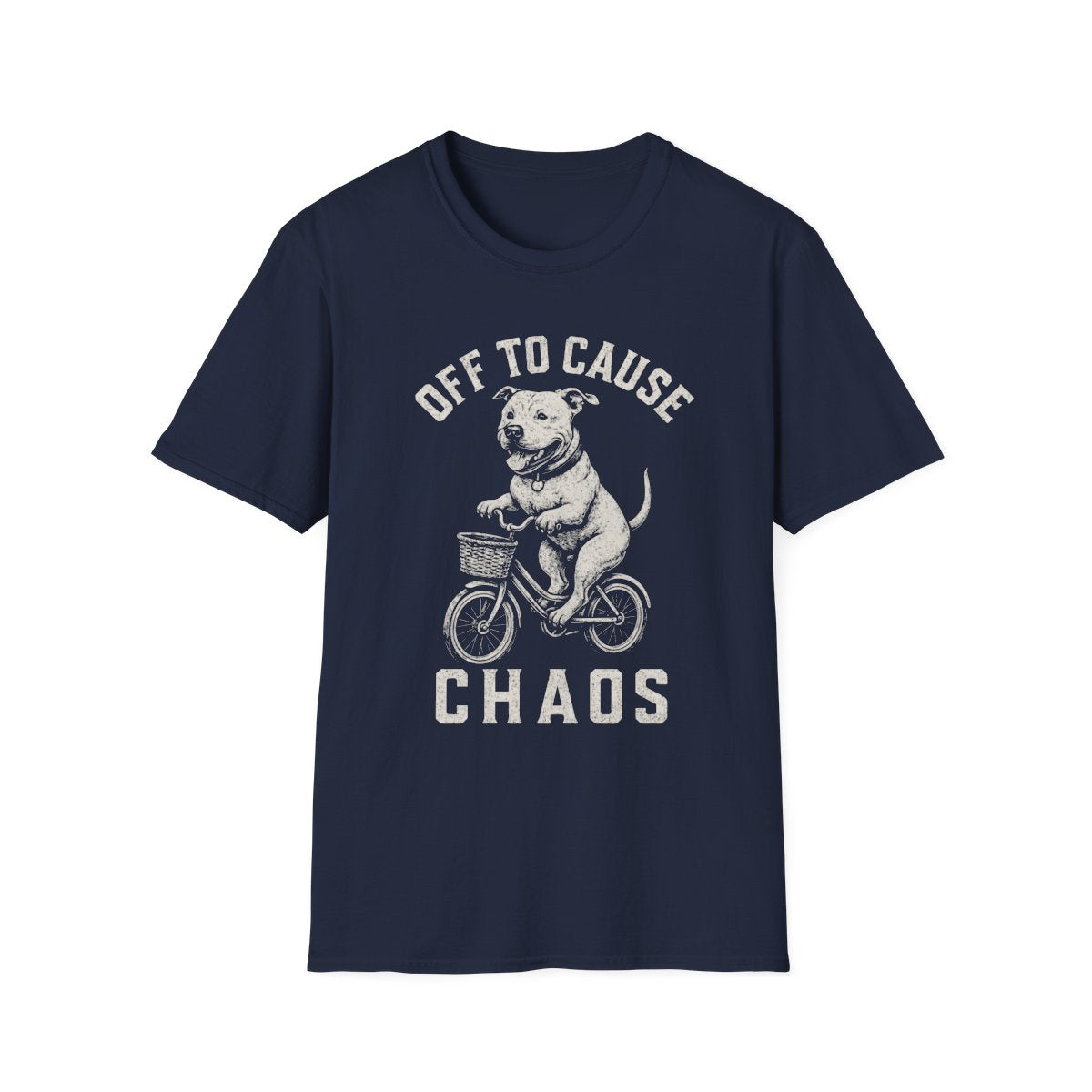 Bicycle American Pit Bull Terrier Tee - Navy