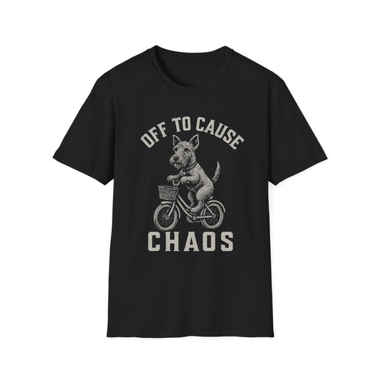 Bicycle Irish Terrier Tee - Black