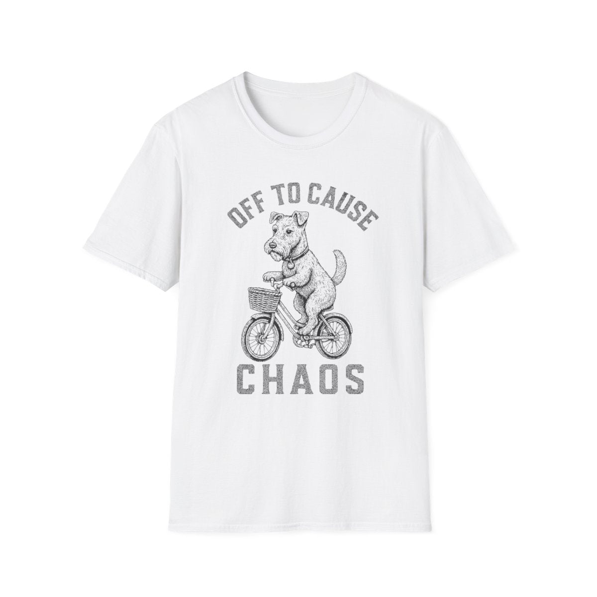 Bicycle Lakeland Terrier Tee - White