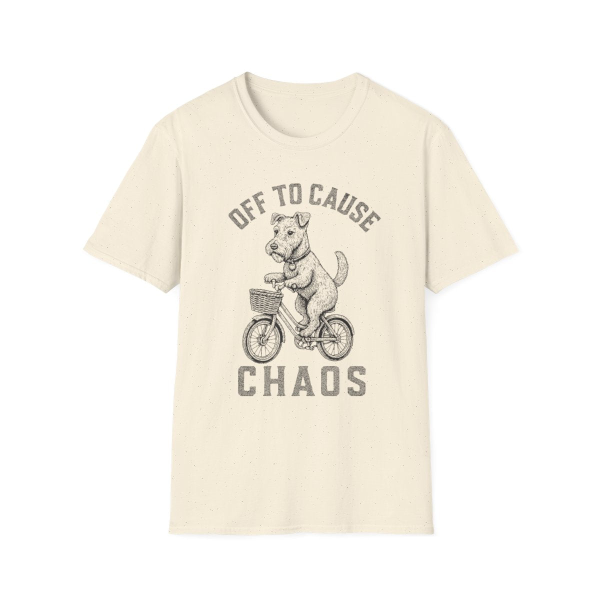 Bicycle Lakeland Terrier Tee - Natural