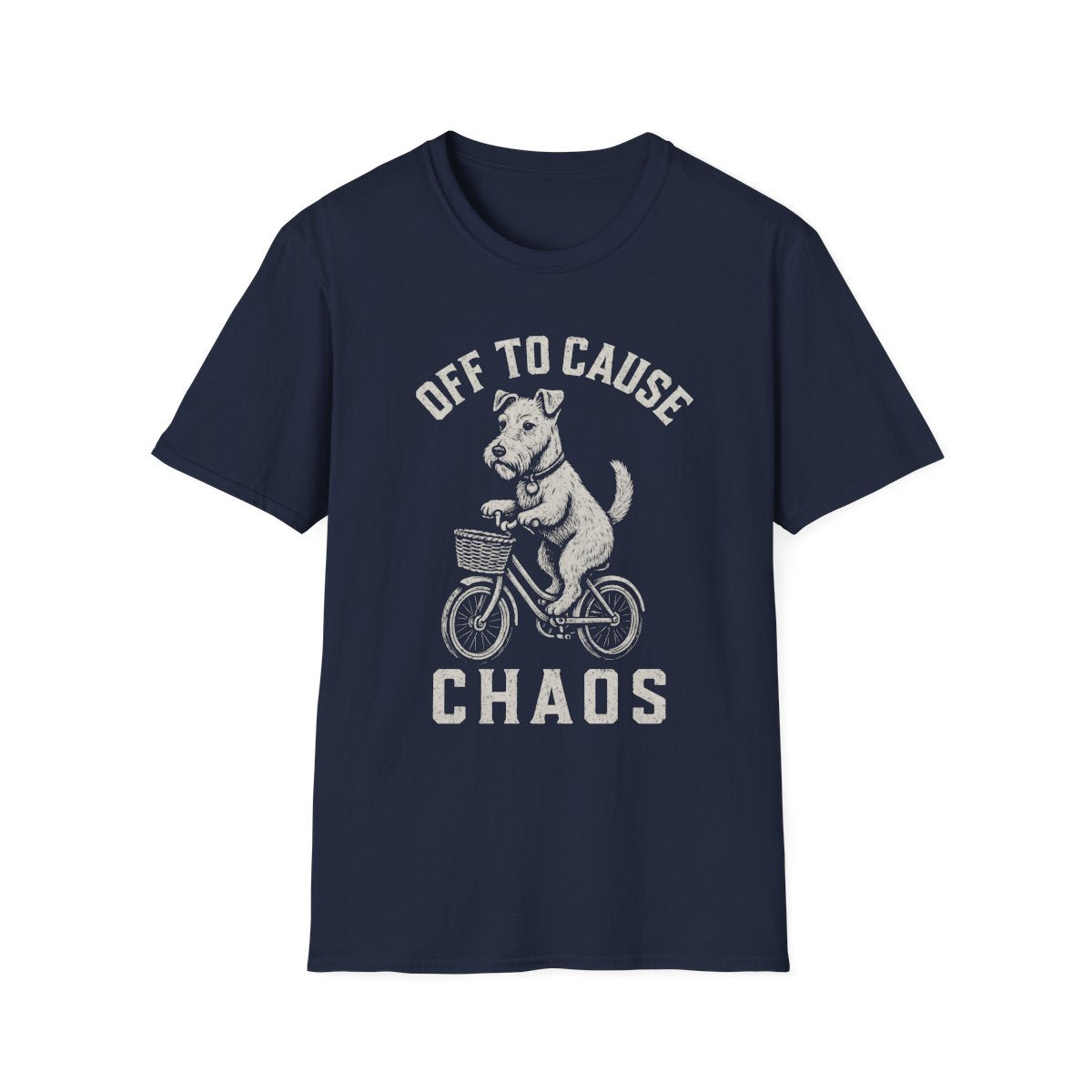 Bicycle Lakeland Terrier Tee - Navy