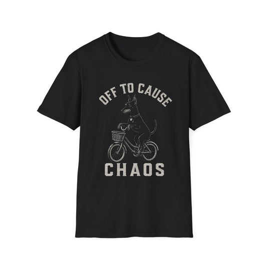 Bicycle Manchester Terrier Tee - Black