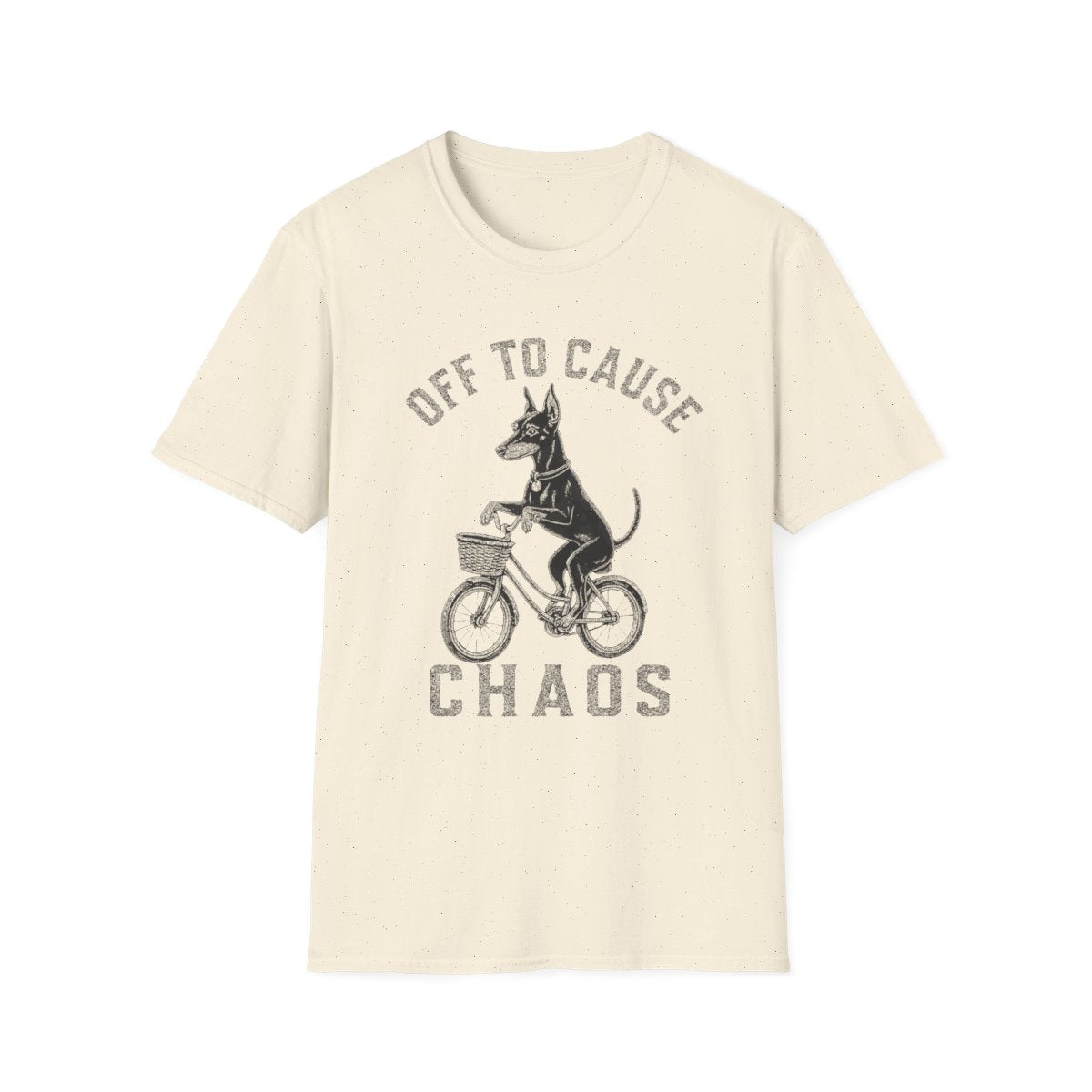 Bicycle Manchester Terrier Tee - Natural