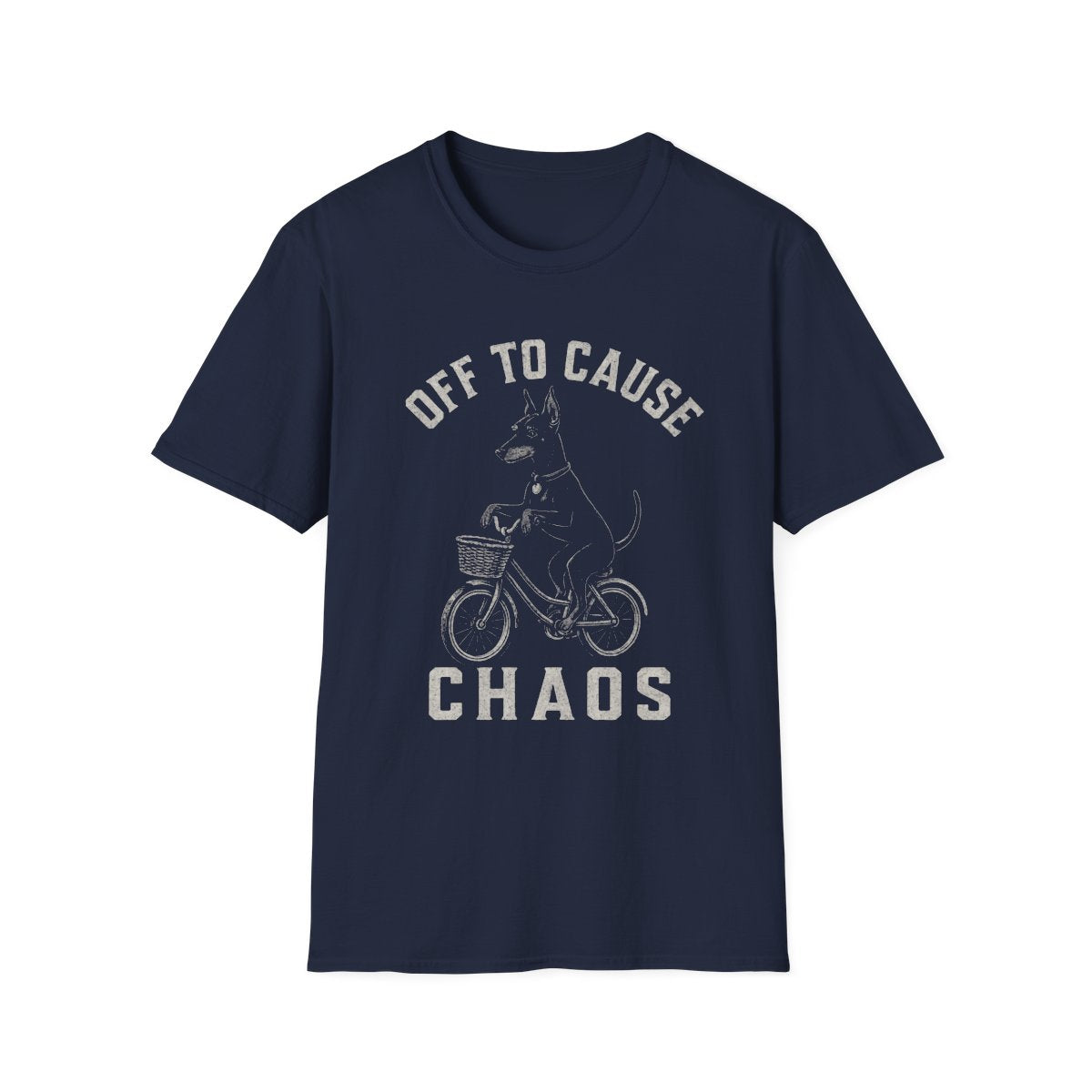 Bicycle Manchester Terrier Tee - Navy