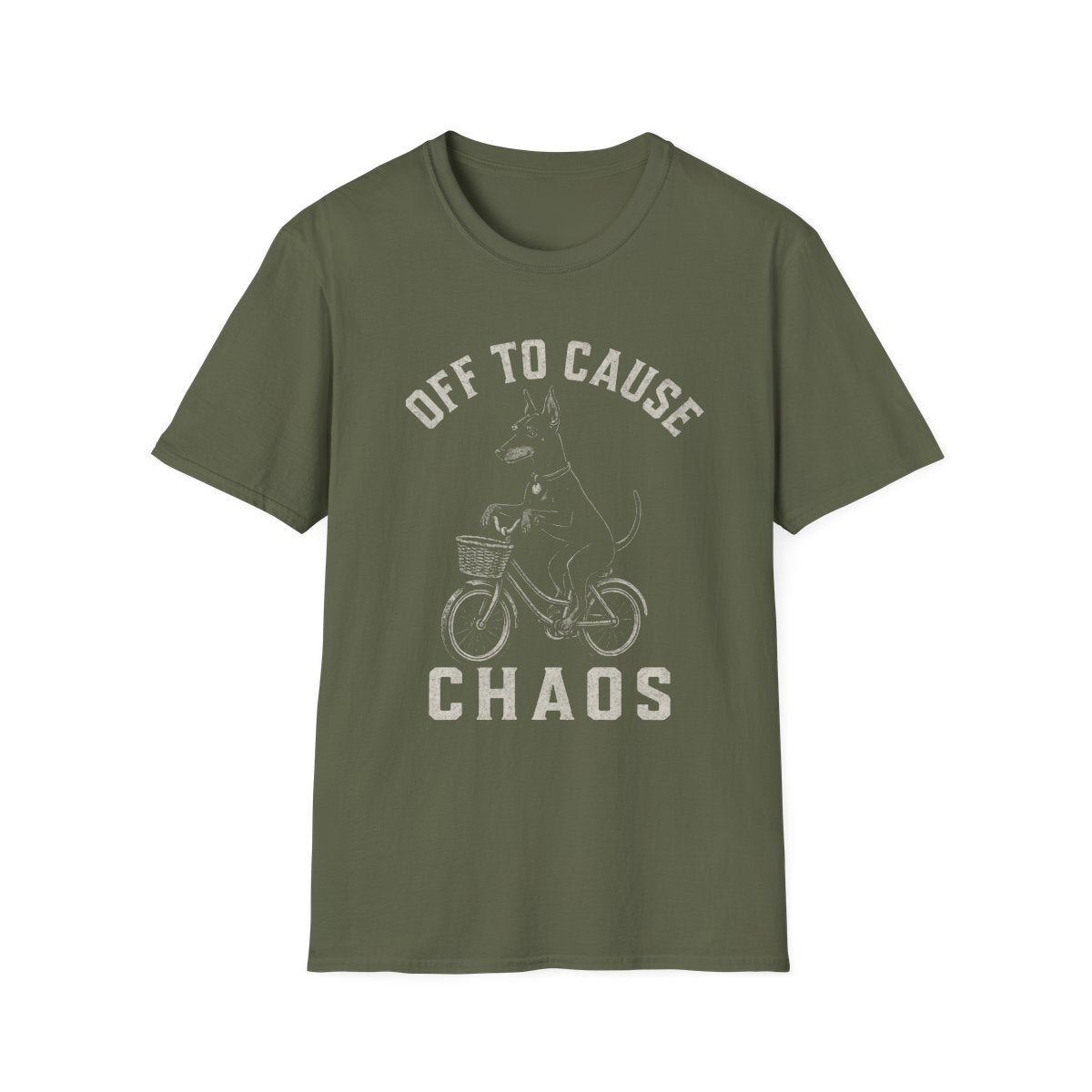 Bicycle Manchester Terrier Tee - Military Green