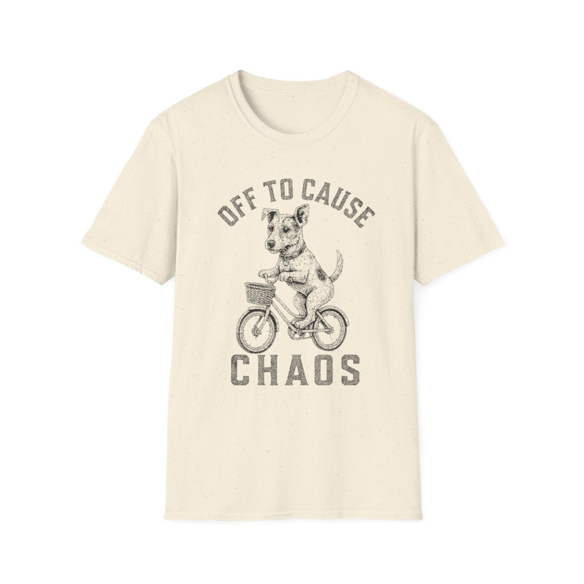 Bicycle Parson Russell Terrier Tee - Natural