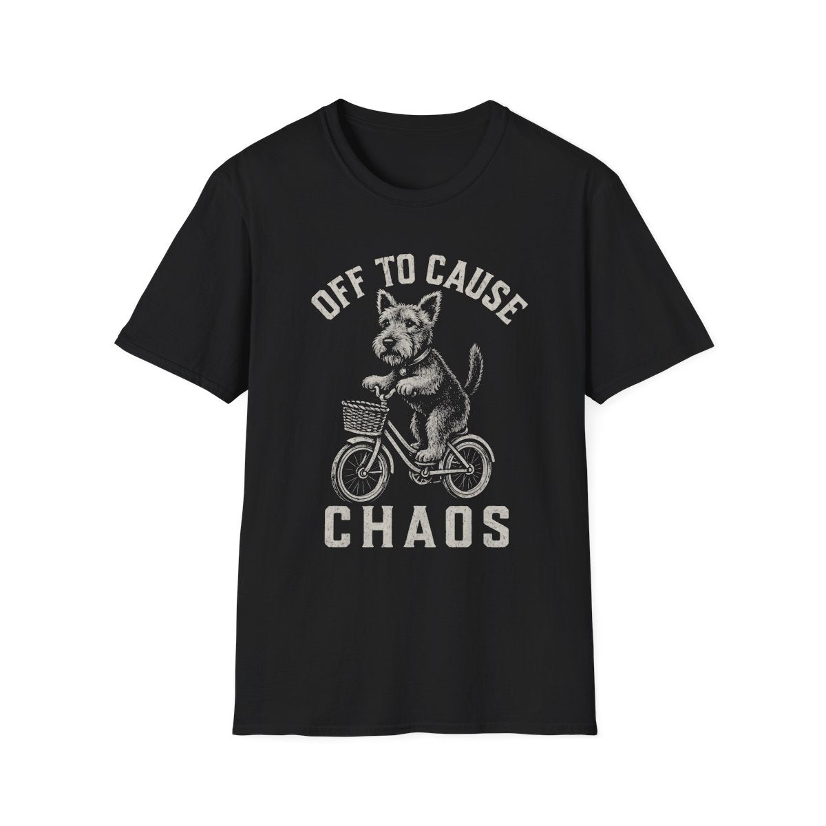 Bicycle Welsh Terrier Tee - Black