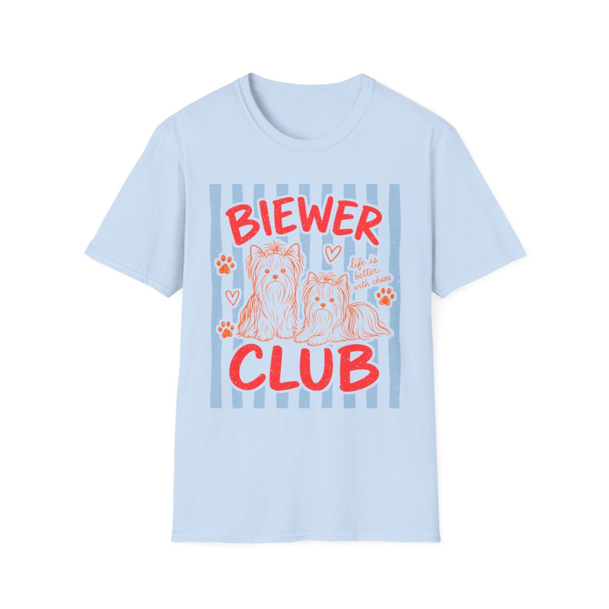 Biewer Club Tee - Light Blue
