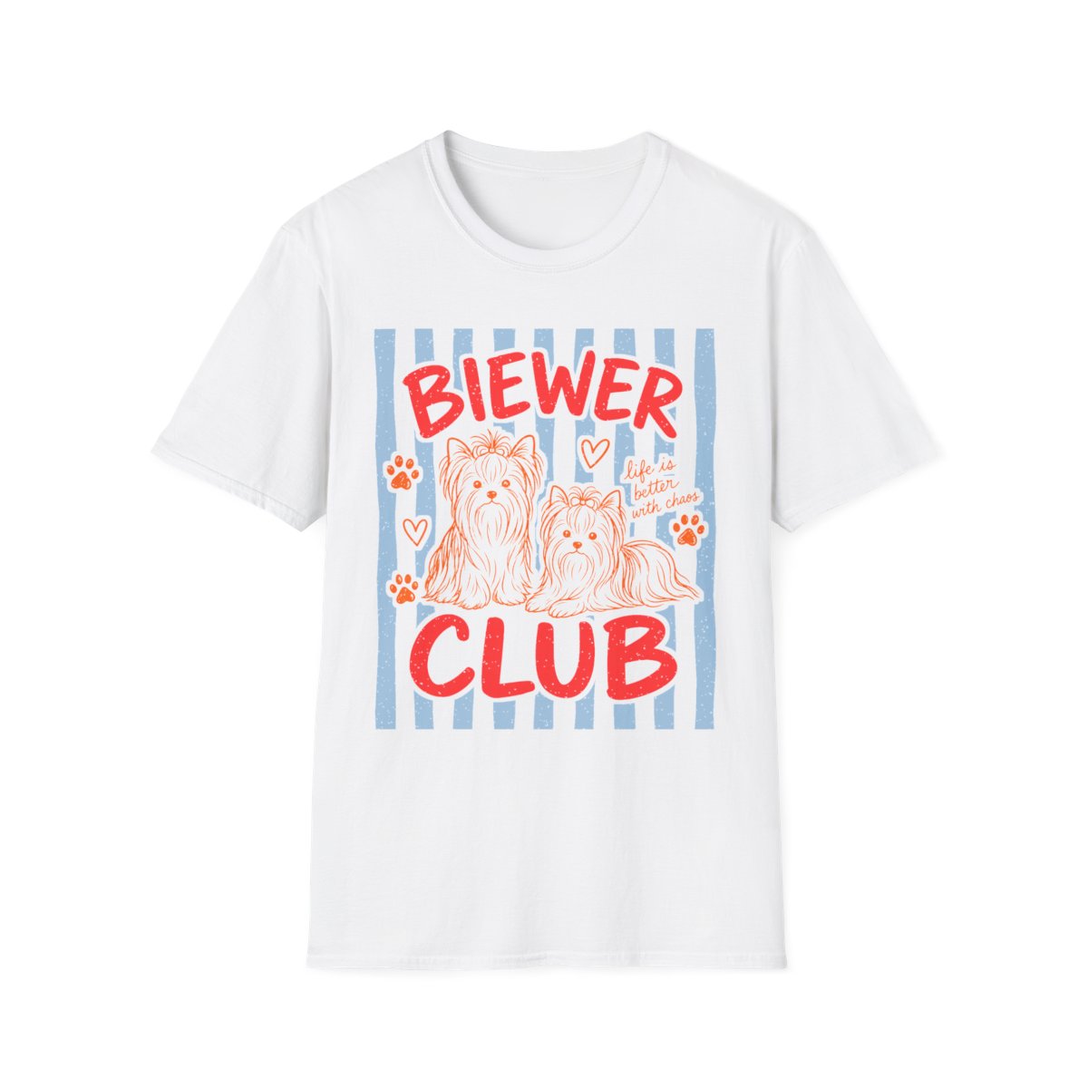 Biewer Club Tee - White