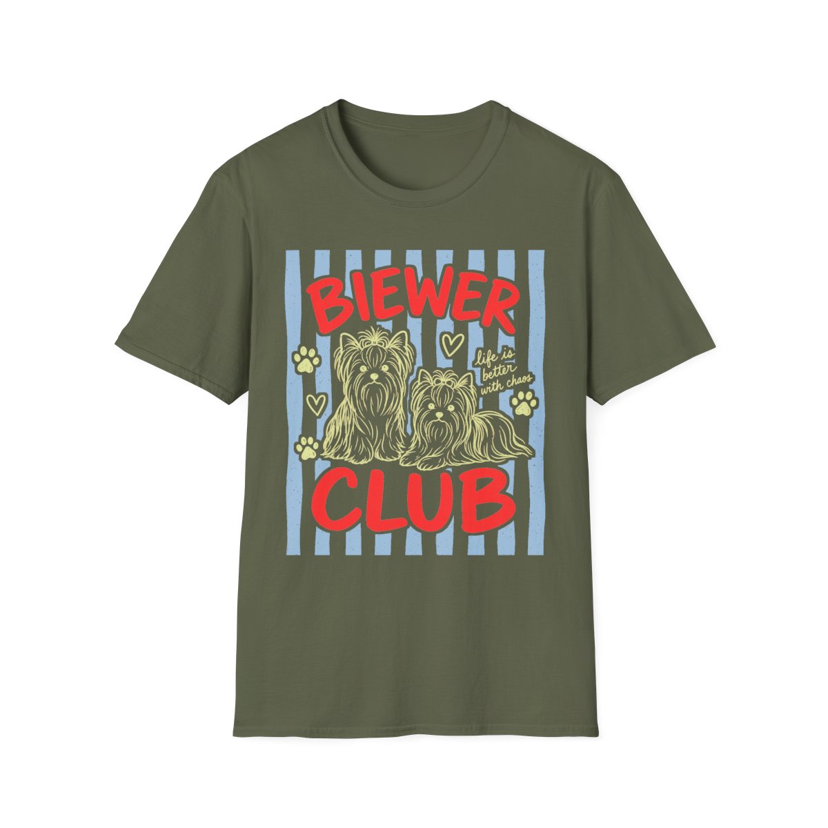 Biewer Club Tee - Military Green