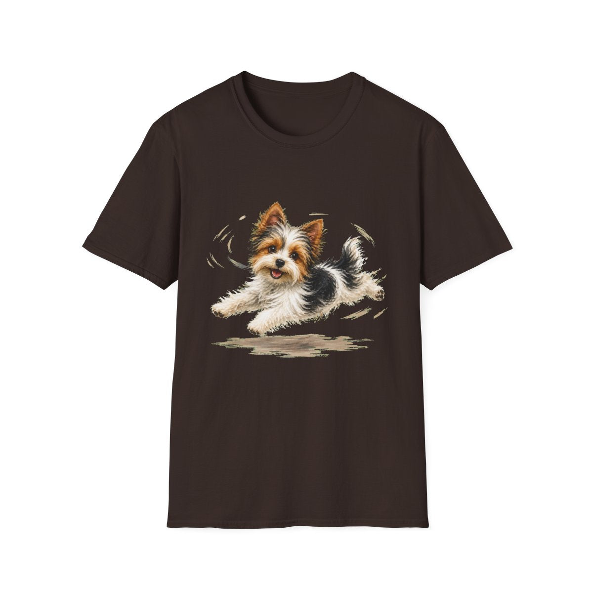 Biewer Terrier Certified Zoomies Champion Tee - Dark Chocolate