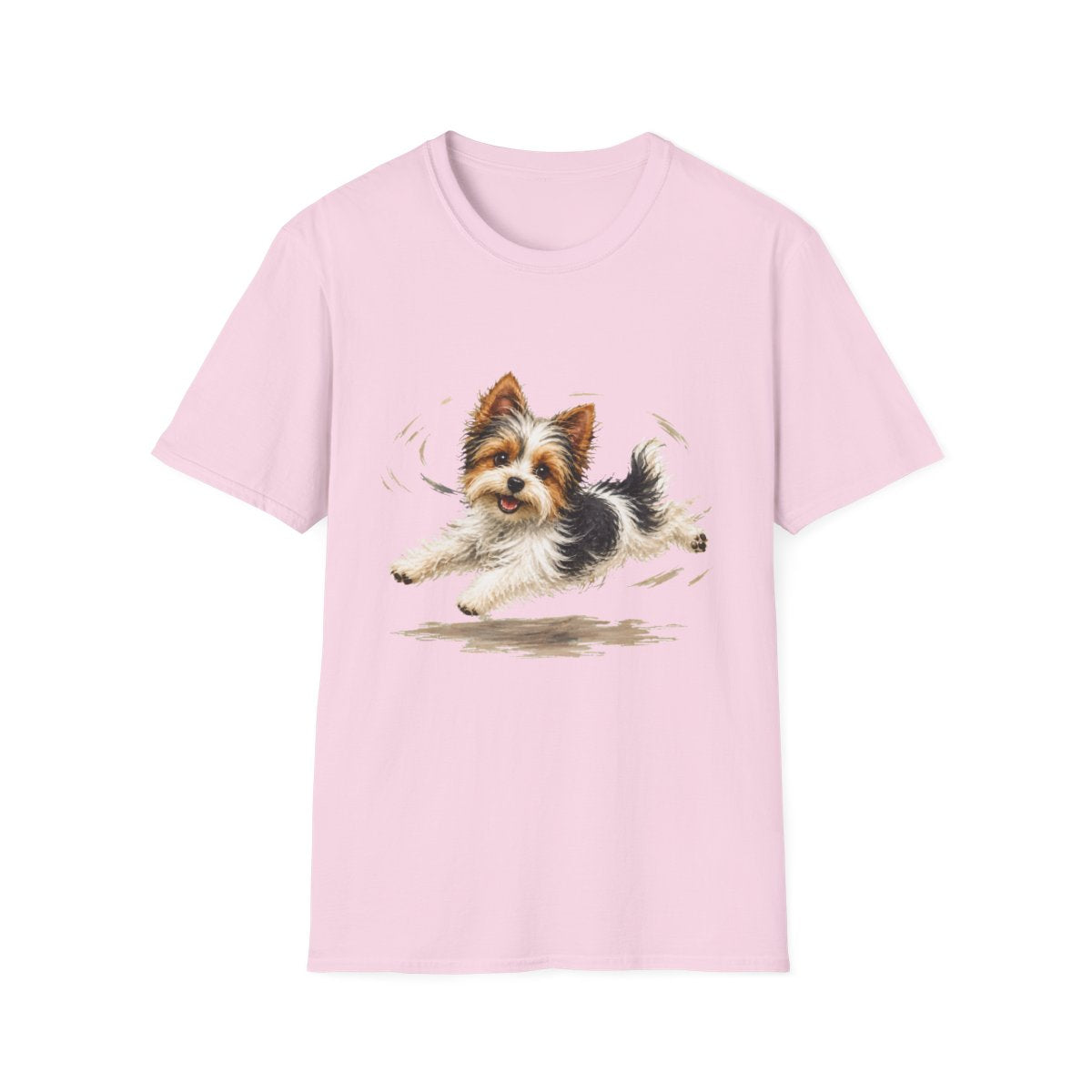 Biewer Terrier Certified Zoomies Champion Tee - Light Pink