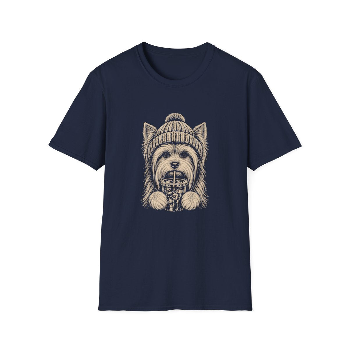 Biewer Terrier Cold Brew Tee - Navy