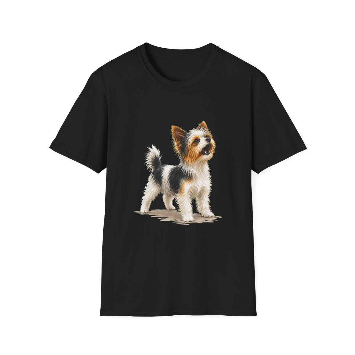 Biewer Terrier Head Of Security Tee - Black