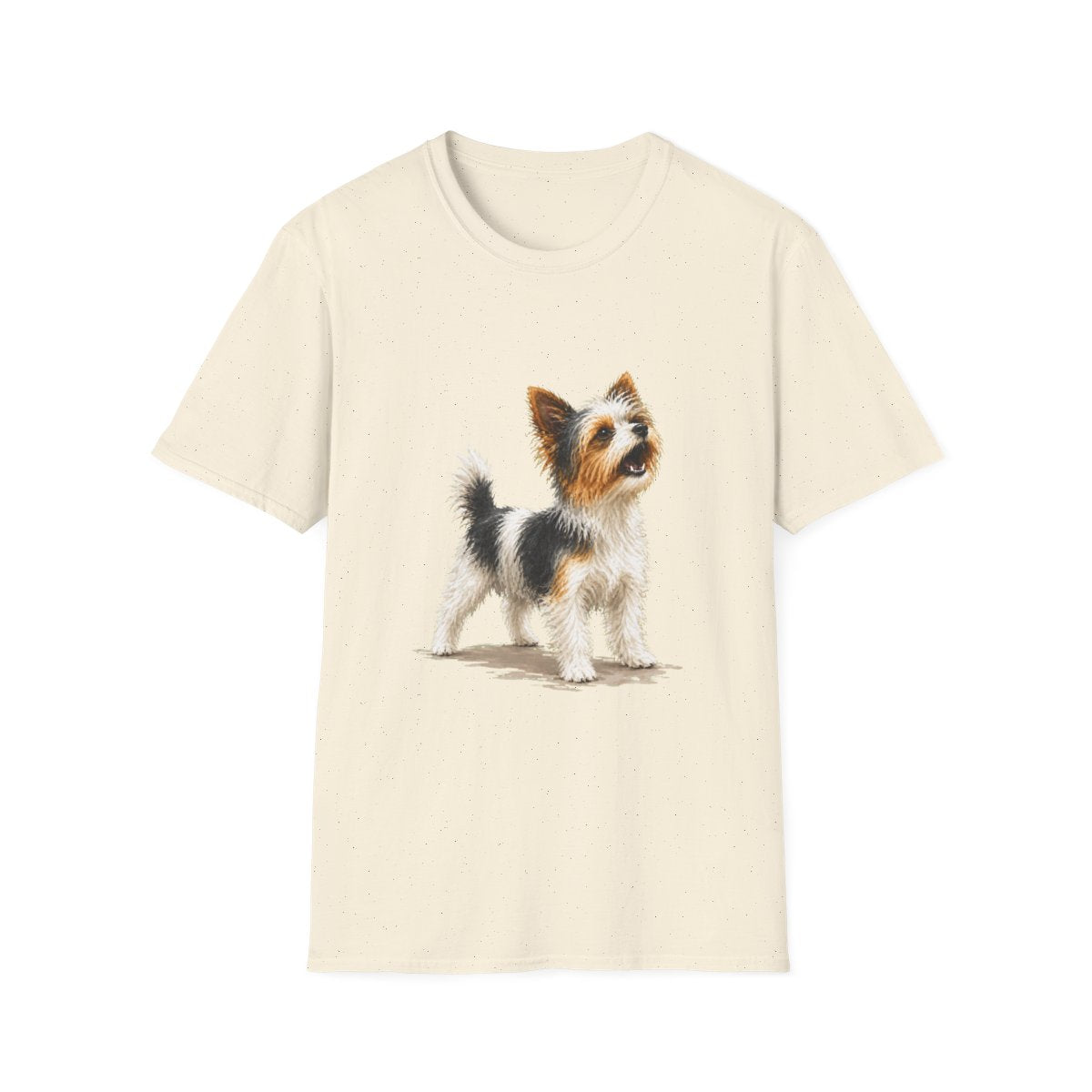 Biewer Terrier Head Of Security Tee - Natural