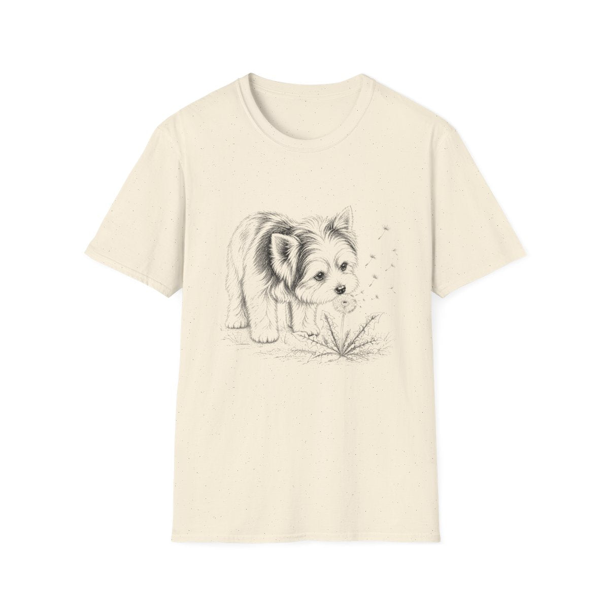 Biewer Terrier Make A Wish Tee - Natural