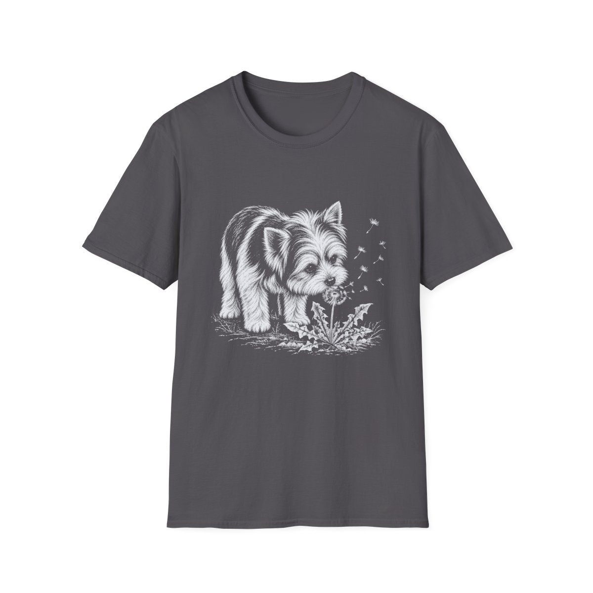 Biewer Terrier Make A Wish Tee - Charcoal
