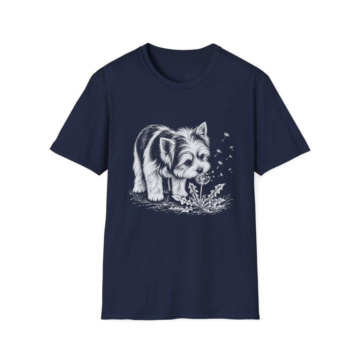 Biewer Terrier Make A Wish Tee - Navy